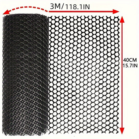 PP material Reptile Safety Net, transparent protective mesh for balcony and window, anti-fall, durable, easy to install, for indoor and outdoor use.