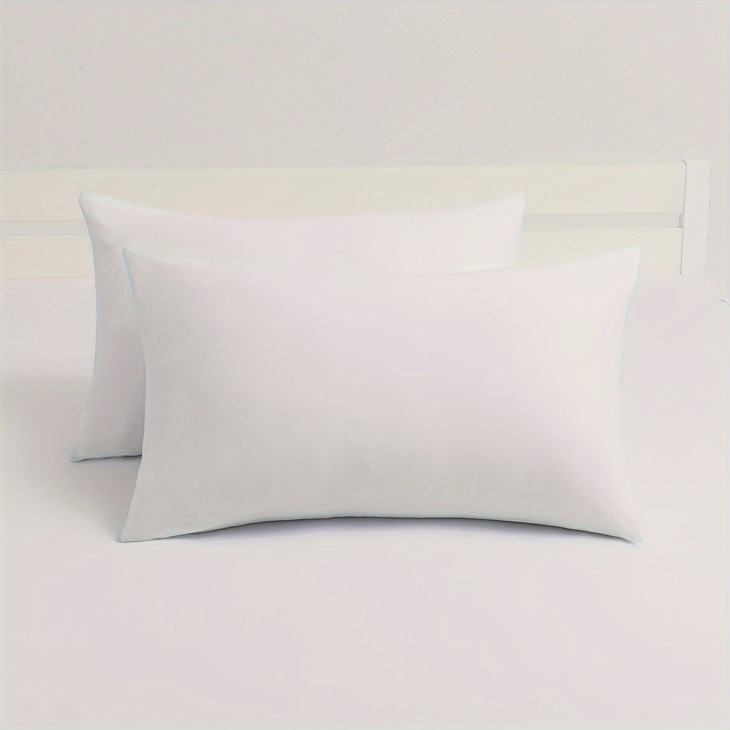 Stretchable on all sides, these 2-piece Stretch Pillow Cases feature a super soft feel and come with an envelope closure. They are designed to resist wrinkles, fading, and stains, making them a durable option for protecting your pillows.