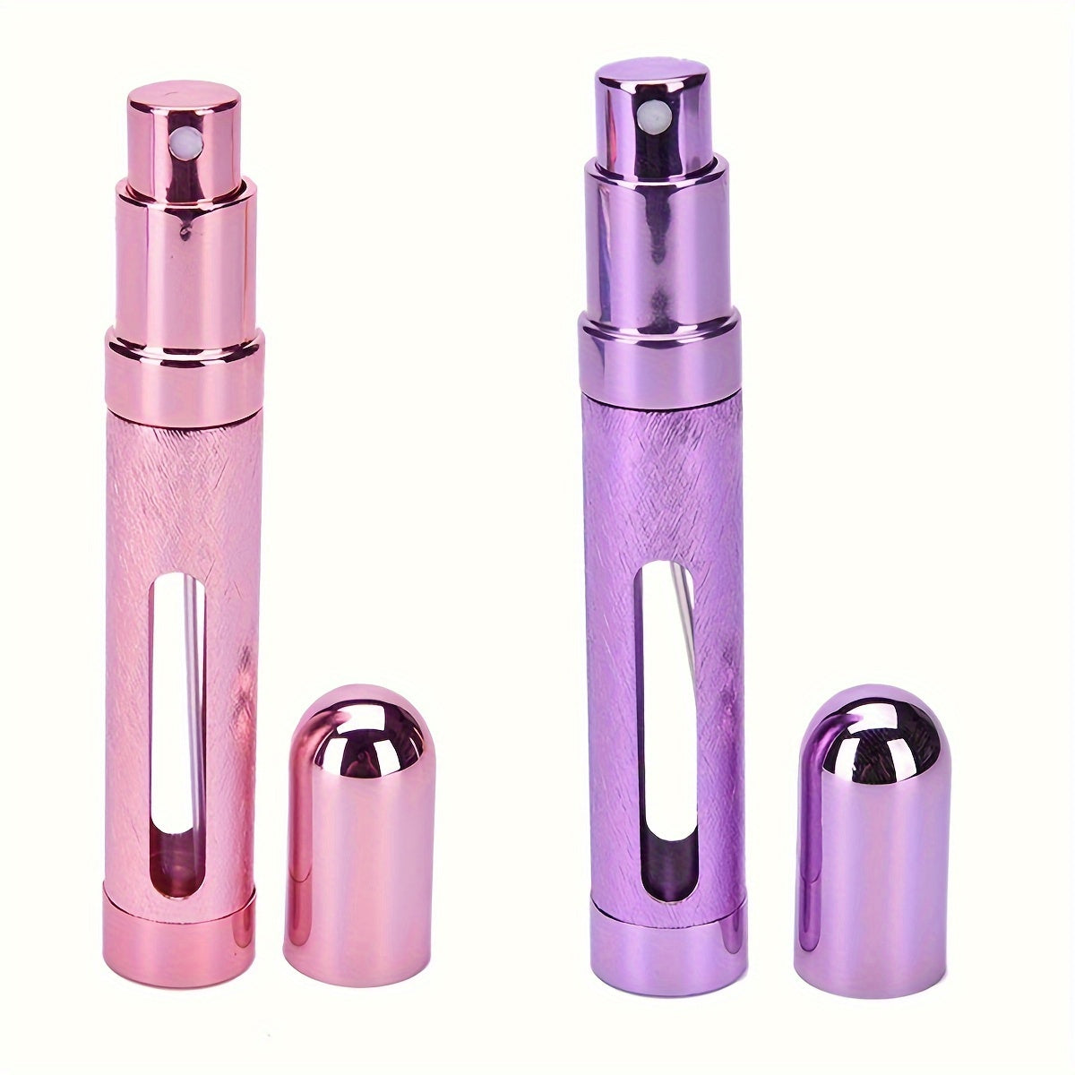 Two 12ml spray perfume bottles for easy application.