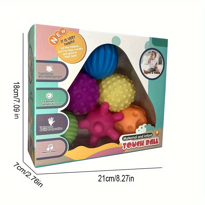 Gentle Pressure Ball for Kids - Durable PVC, Safe & Non-Toxic - Ideal Present for Special Occasions - Comes in a Variety of Colors: Orange, Pink, Purple, Red, Blue, Yellow