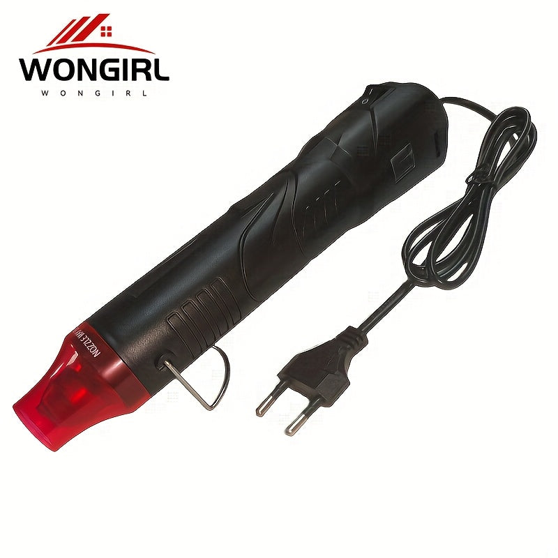 WONGIRL 300W Mini Hot Air Gun with Digital Display for Epoxy Resin Bubble Removal, Drying & Shrink Packaging.