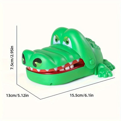 2025 Big Crocodile Dentist Game: Funny, durable plastic toy for party fun and gift-giving