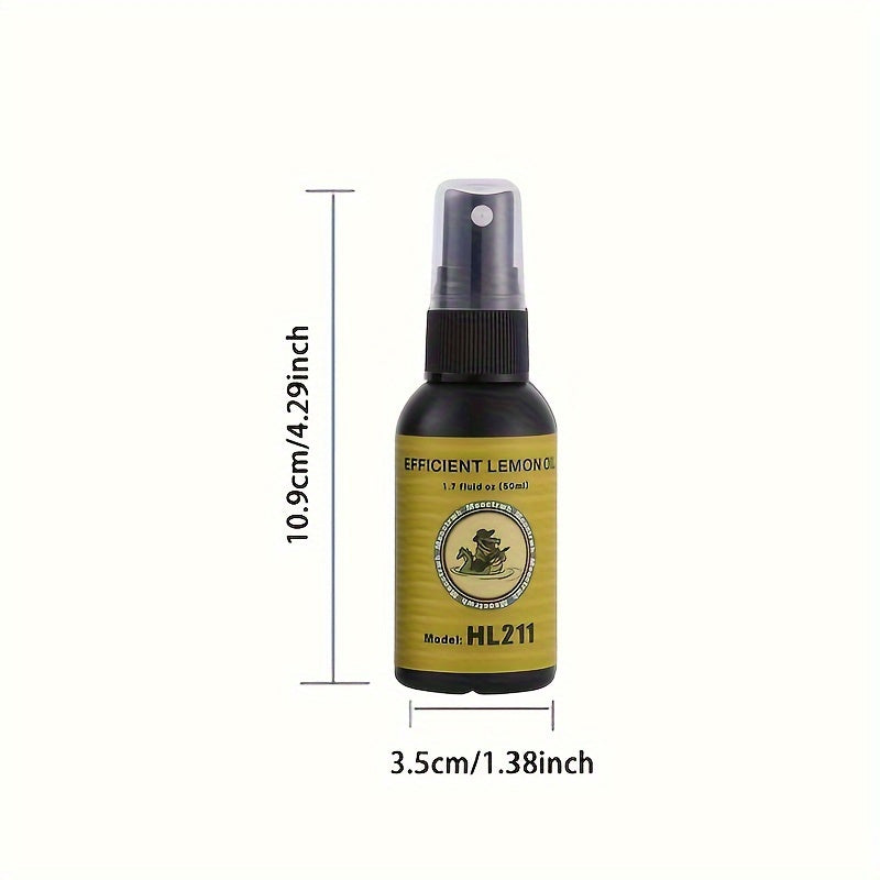 2 packs of 50ml Fretboard Oil for guitar cleaning, includes Lemon Oil and soft cloth