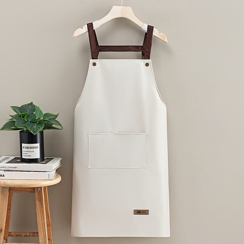 Rainproof and Stain-Resistant Kitchen Apron - Ideal for Cooking, Gardening, and Restaurant Work, Perfect for Autumn Season