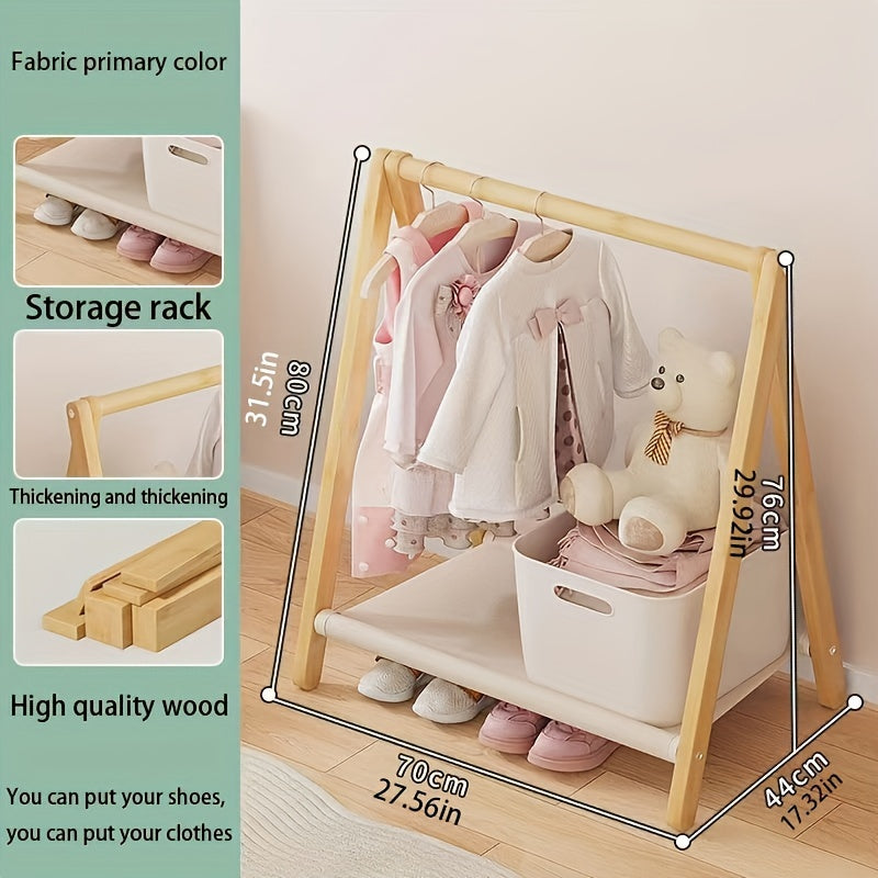 Wholesale Simple Coat Rack for Bedroom, Living Room, Balcony - Foldable Hanger Indoor Floor Clothes Organizer