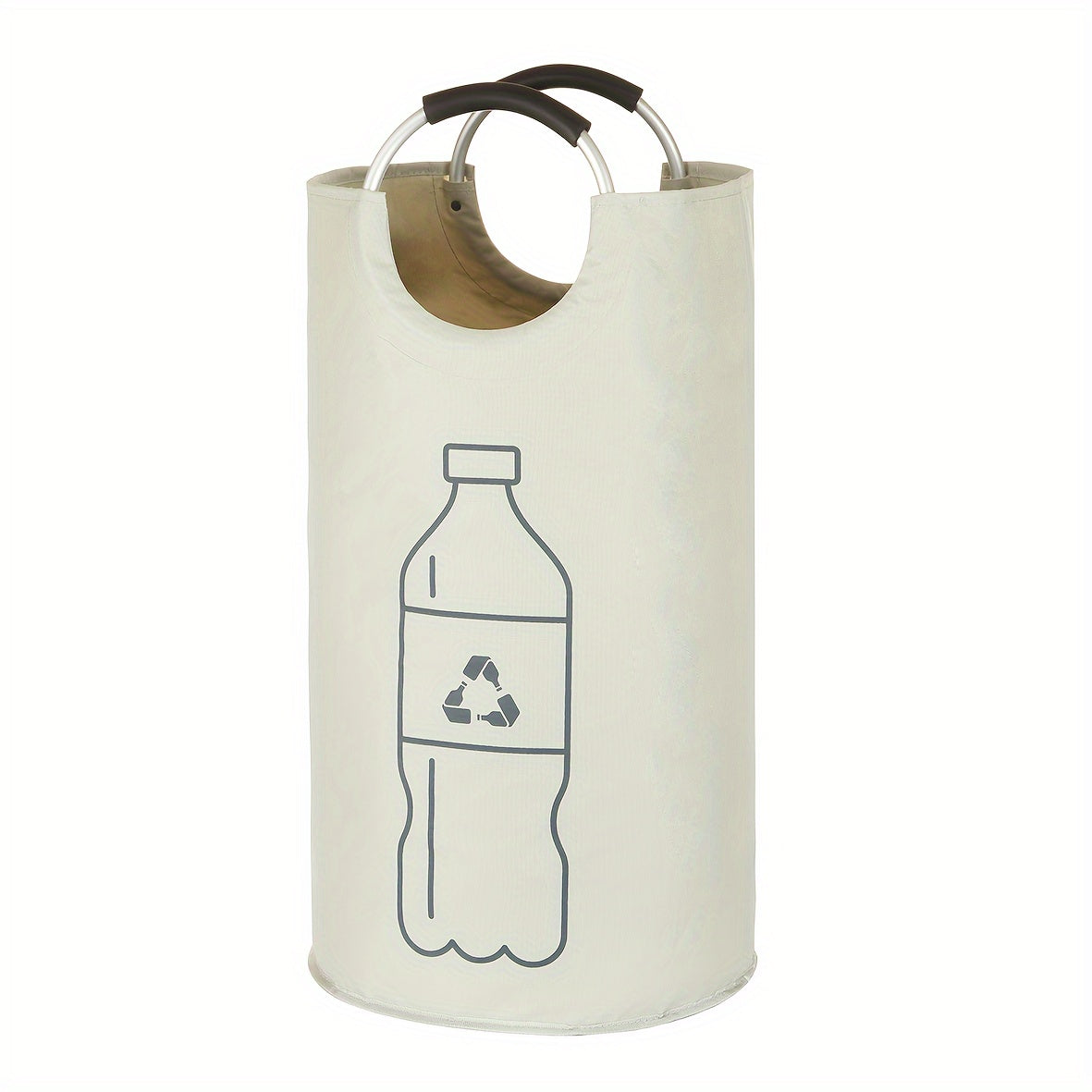 XL Polyester Bottle Bin for Laundry and Kitchen Storage, Home Organization Solution