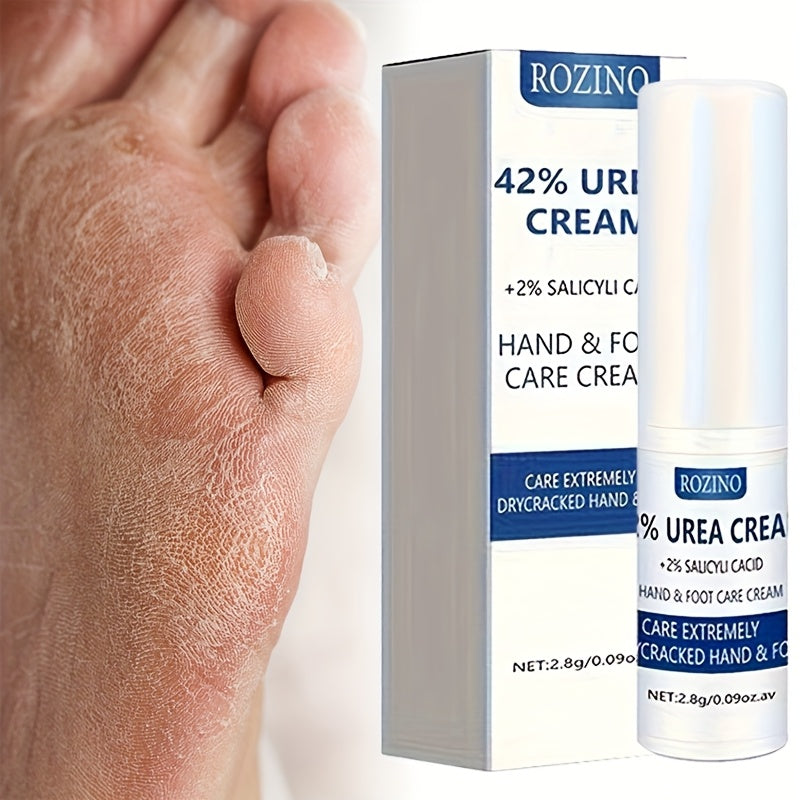 Rozino Rose Mint Hair gel and Rozino Foot Care Cream hydrate, care for, and replenish skin with urea and salicylic acid.