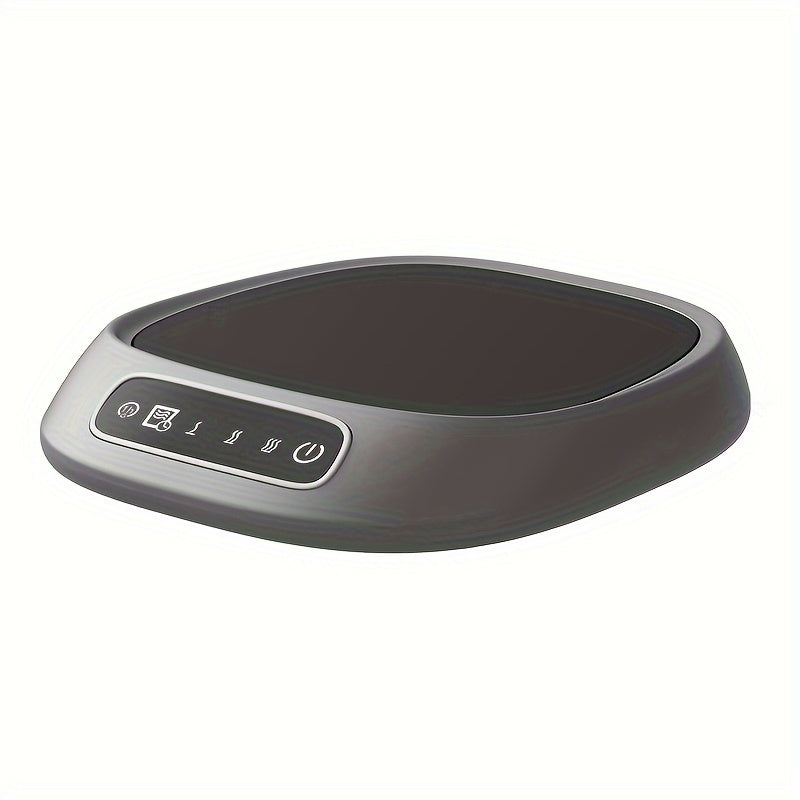 Keep your coffee warm with the 1pc Smart Coffee Cup Warmer. This electric pad maintains a constant temperature with 3-level adjustment options. Easily powered by USB, it features intelligent touch control and auto shut-off for convenience. Take this