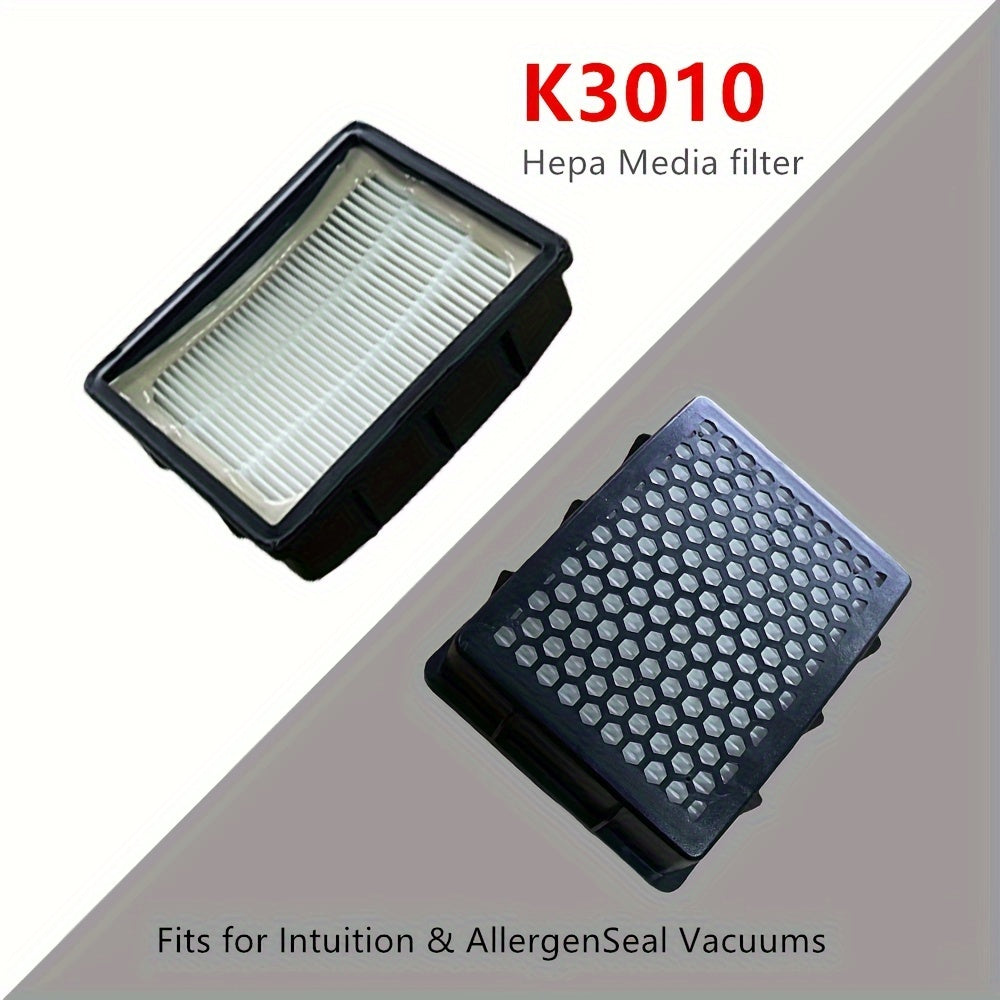 1pc Premium HEPA Media Filter for Intuition & AllergenSeal Vacuums - Improves Air Quality