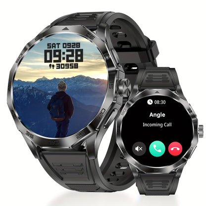 TIZOOP Smart Sports Watch with Dual Straps, Full Touchscreen, Multi-Sport Modes, Call & Text Alerts, Sleep Monitoring, Music Control, Weather Forecast, Sleek Design, Fitness Tracker