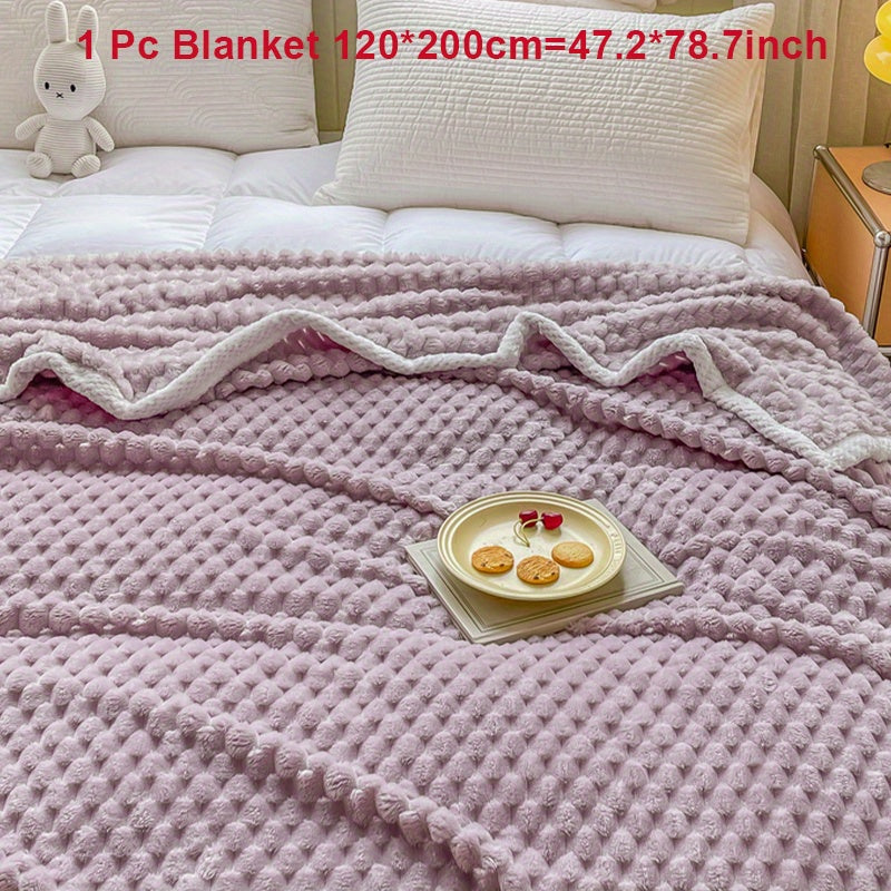 Soft and cozy fleece blanket for couch, sofa, office, bed, camping, and traveling. Perfect birthday or holiday gift for boys, girls, and adults. Great for home decor during the holidays.