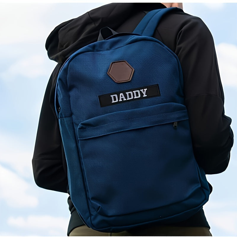 Customize your style with a personalized embroidered name patch for clothing, backpacks, jackets, and more.