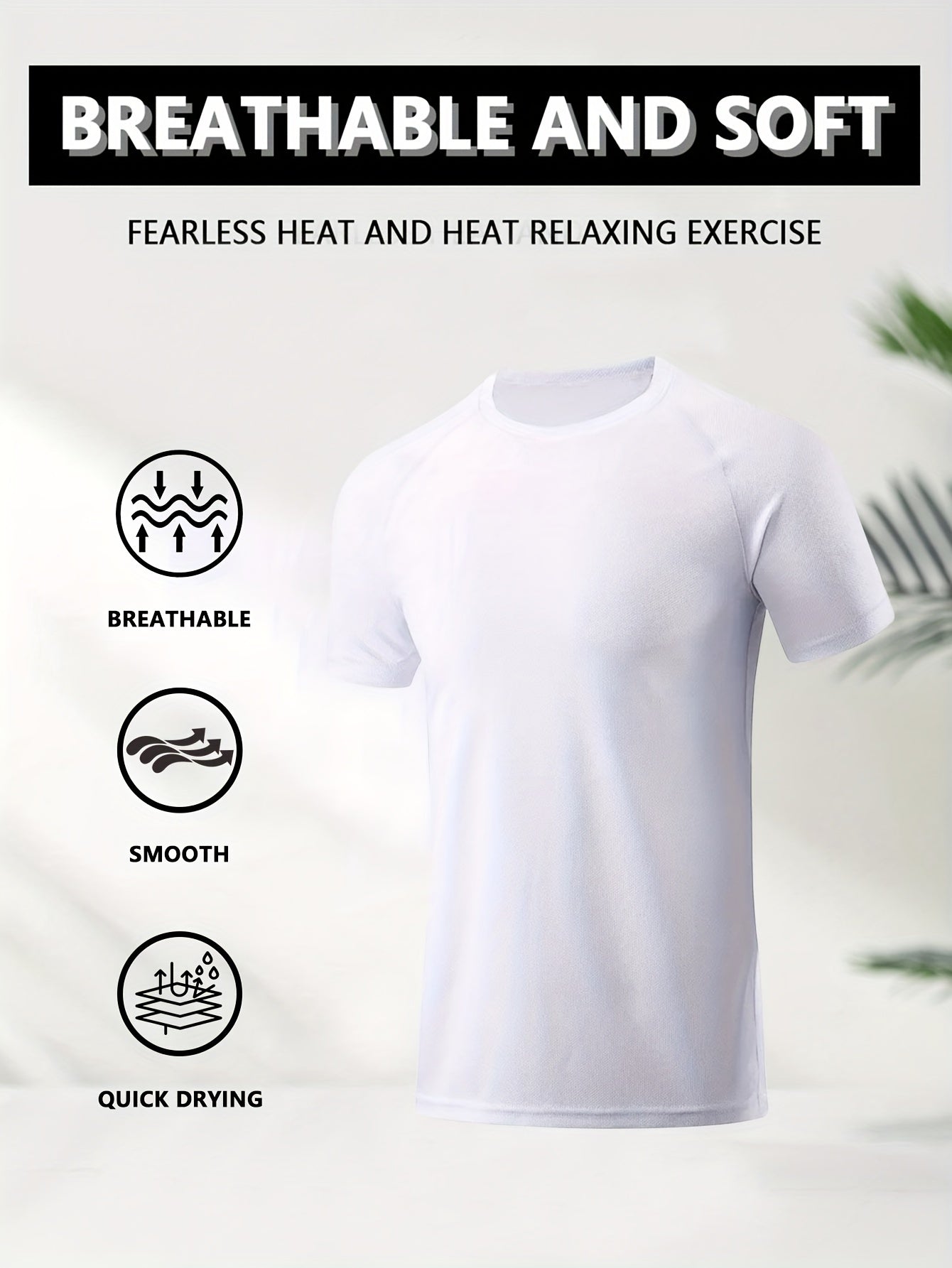 Athletic tee for plus size men, great for outdoor sports and leisure.