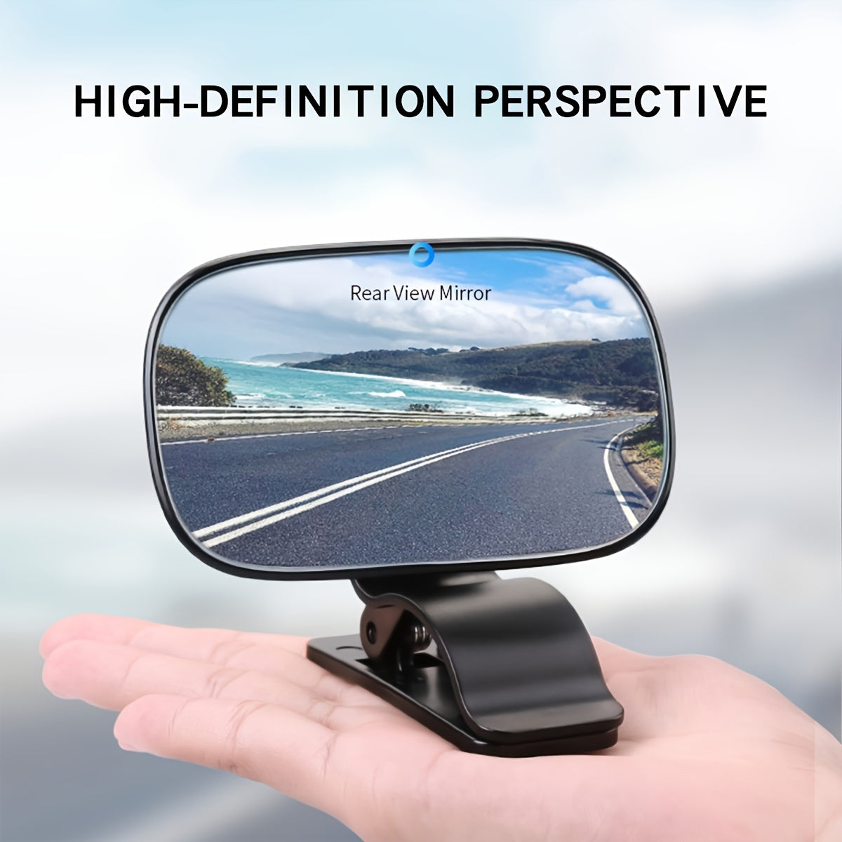 Shatterproof Car Seat Mirror with 360° Adjustable Wide-Angle for Enhanced Youngster Safety and Travel