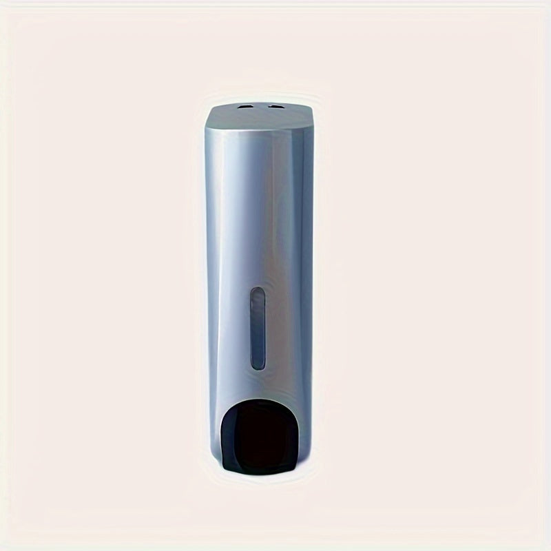 Wall-mounted manual soap dispenser for hotels with single, double, or triple heads, no drilling required.