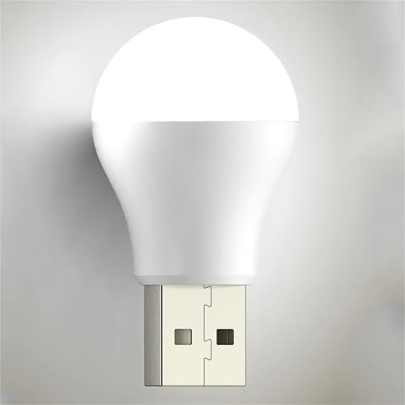 SmartMini USB night light provides warm white eye light and reading light. It is portable and can be used in the bedroom, kitchen, and living room.