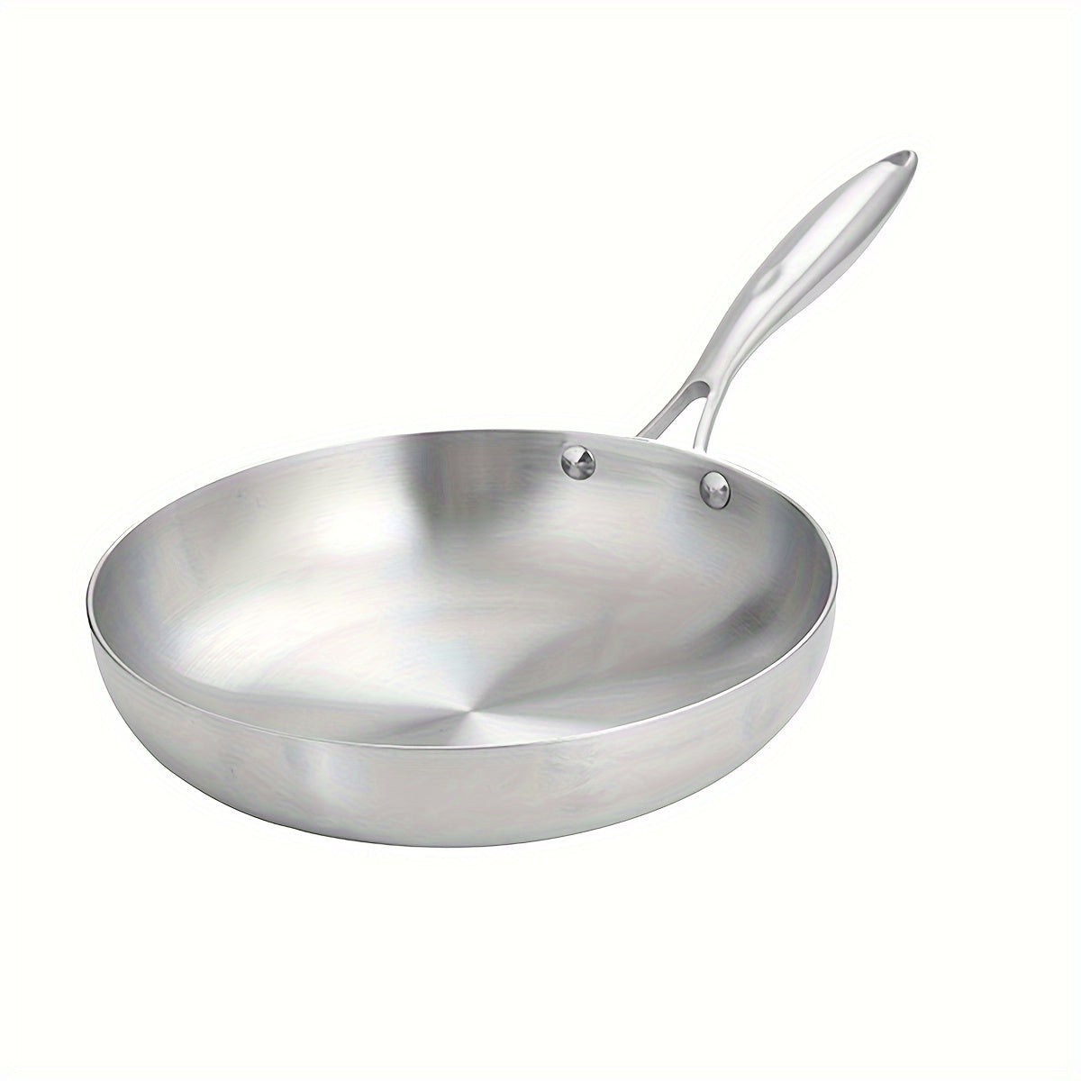 This Stainless Steel Skillet is versatile, non-stick, easy to clean, and has a durable and comfortable grip handle for effortless cooking. It is perfect for sautéing, frying, and baking, and is dishwasher safe, making it ideal for both home and