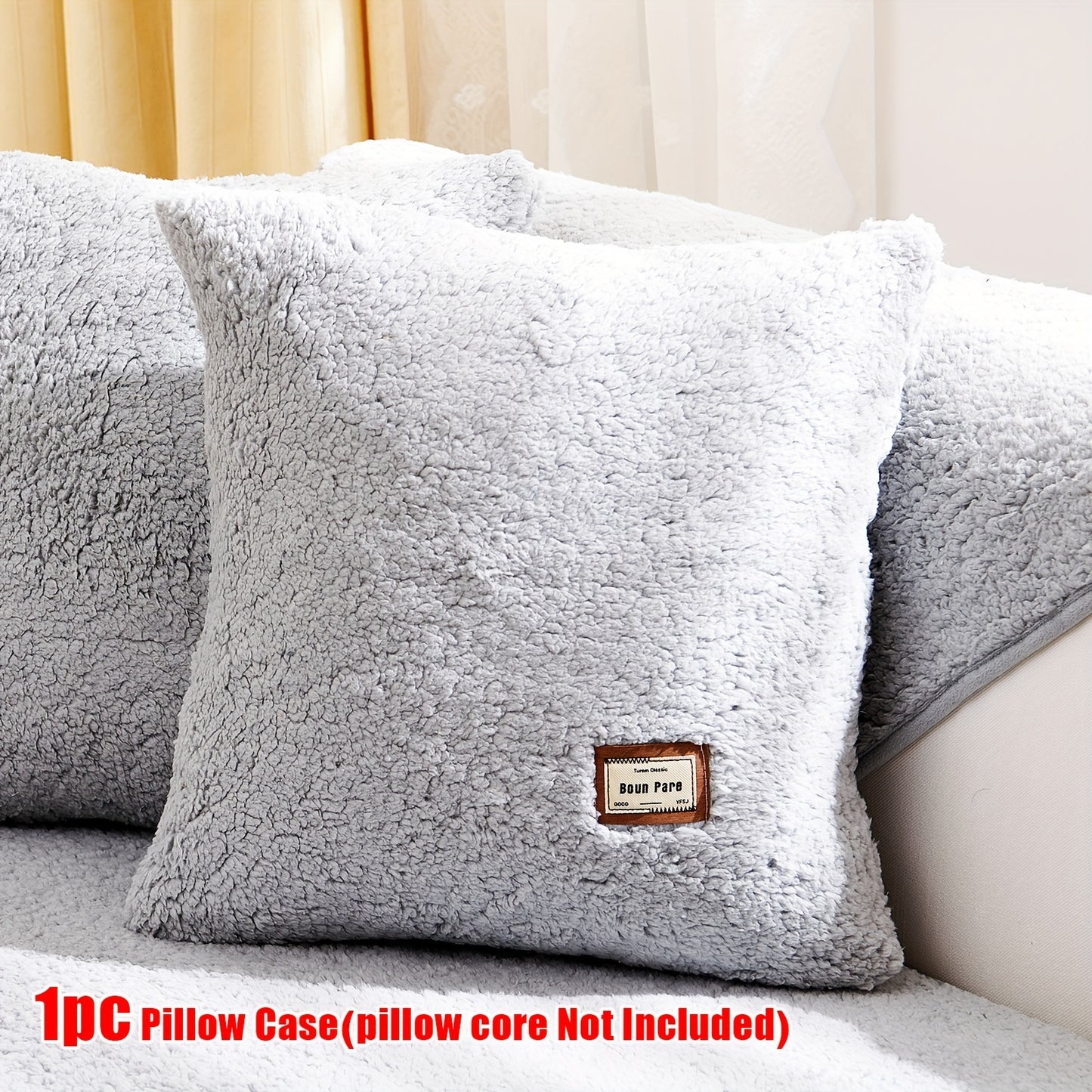 Sherpa Sofa Cover for Pets: Thick, Non Slip, Plush Furniture Protector