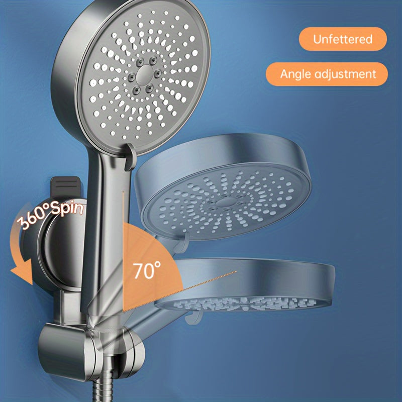 Musurjoy's Adjustable Suction Cup Shower Head Holder is easy to install without drilling. It is a great addition to your bathroom decor and makes a perfect gift for Thanksgiving or Christmas.