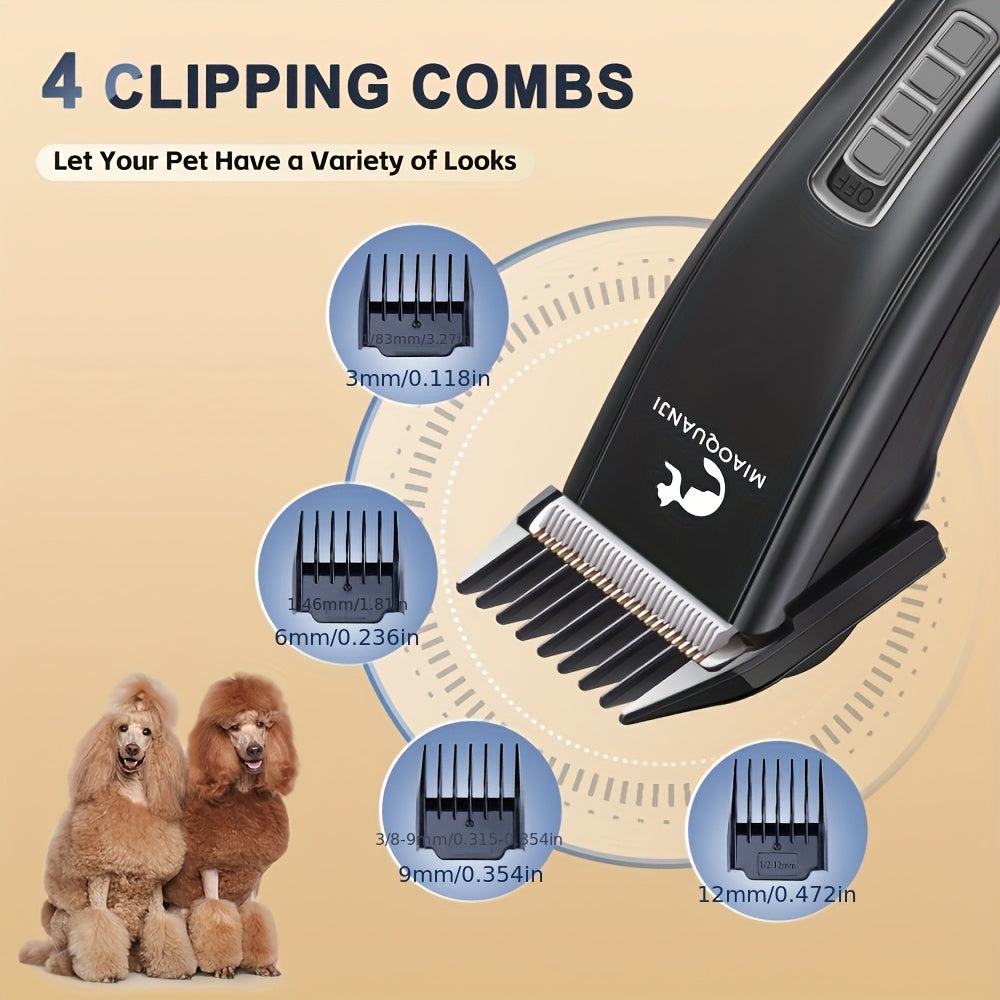 USB Charging Electric Pet Hair Clipper for Dogs and Cats