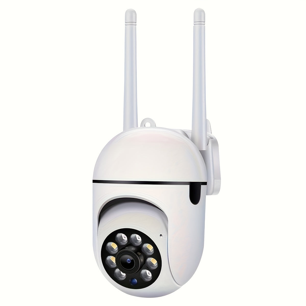 TERUHAL 4MP WiFi smart security camera with night vision, bidirectional audio, humanoid detection, information reminder, and remote monitoring.