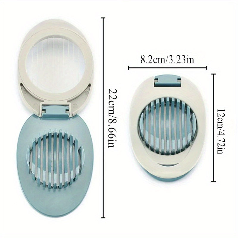 Гибкий нож для яиц - простой кухонный инструмент для профессионального нарезания вареных яиц, идеально подходит для сэндвичей и салатов