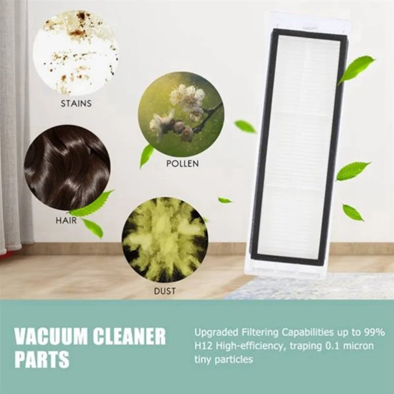 Upgrade your cleaning with the Dream Robotics 10-piece Vacuum Cleaner Accessories Kit, compatible with L10S Pro /L10S Ultra /W10S Pro /S10 Plus models. Kit includes plastic and fabric attachments, as well as floor suction replacement parts for a more