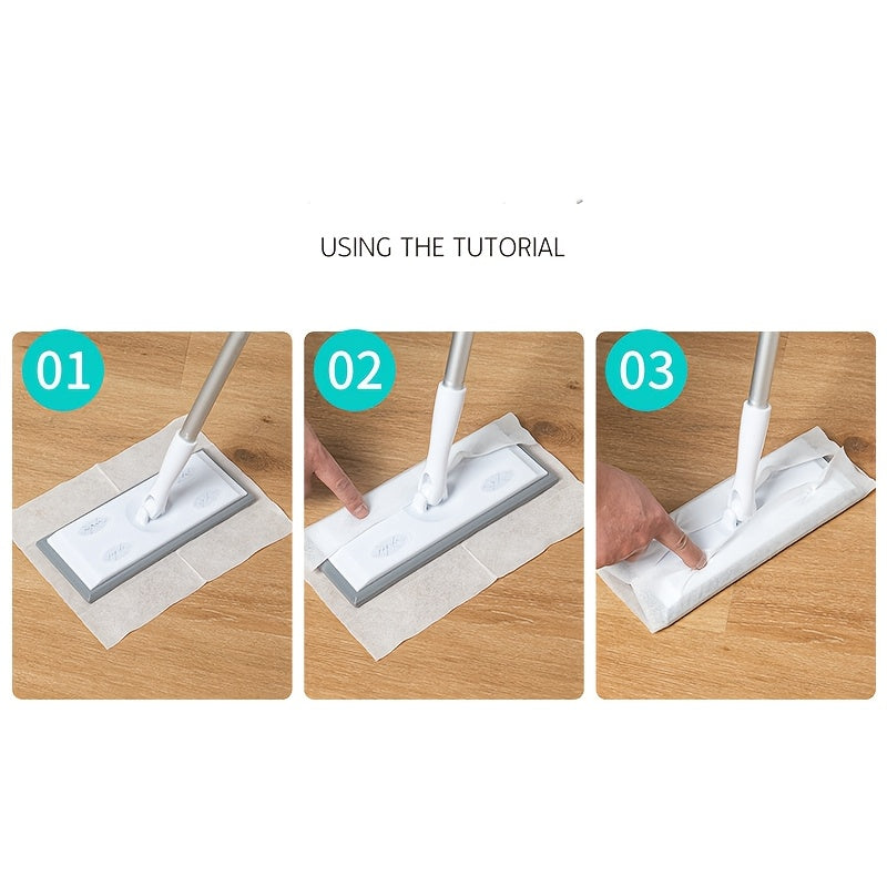 Our pack of 120 disposable mop pads is designed for multi-surface cleaning, with a hole-free design that makes them easy to wring out. Perfect for cleaning floors in homes and dormitories.