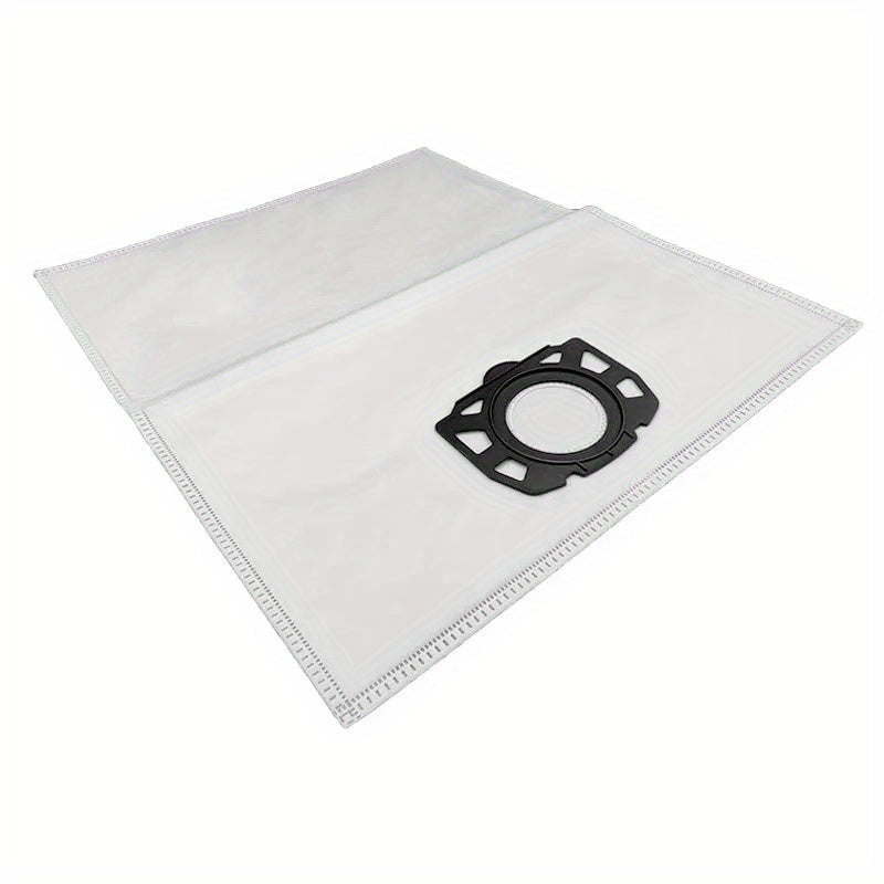 Karcher Vacuum Cleaner Replacement Filter Bags - Includes 2 Bags Compatible with WD4, WD5, WD6, MV4, MV5, MV6 Models - High-Efficiency Dust Filtration for Improved Suction Power