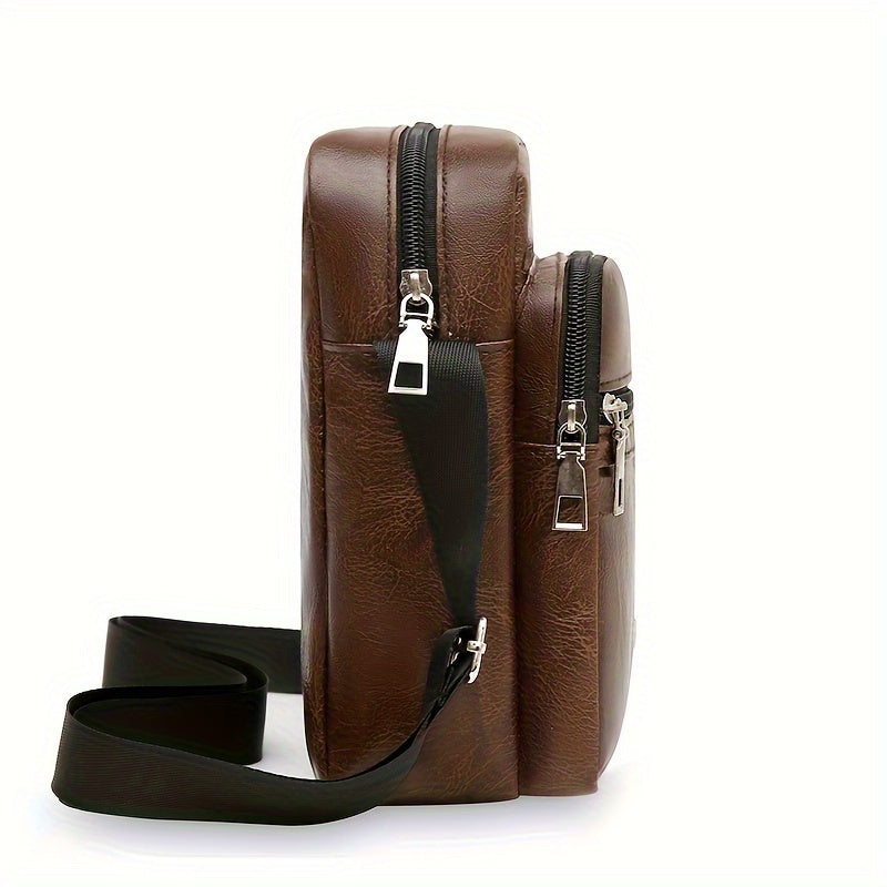 Casual Lightweight Men's Zipper Satchel Bag