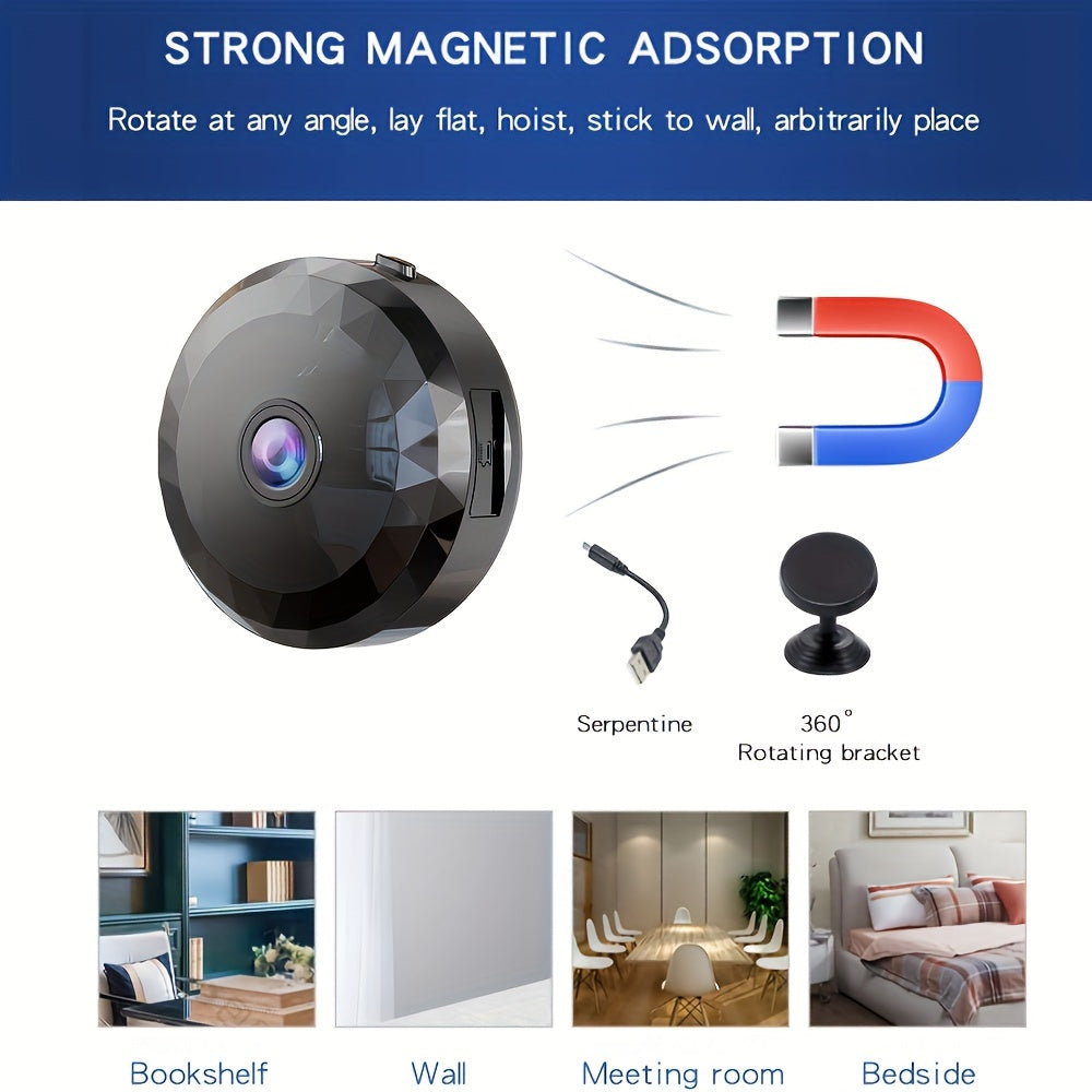 Wireless camera with mobile app for remote monitoring, a convenient smart home assistant.