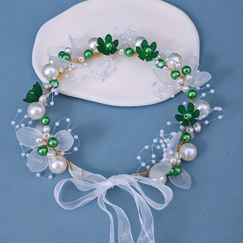 Stylish Angel-Inspired Headband with Faux Pearls - Perfect for Daily Wear and Dressing Up for Parties, Ideal for Women