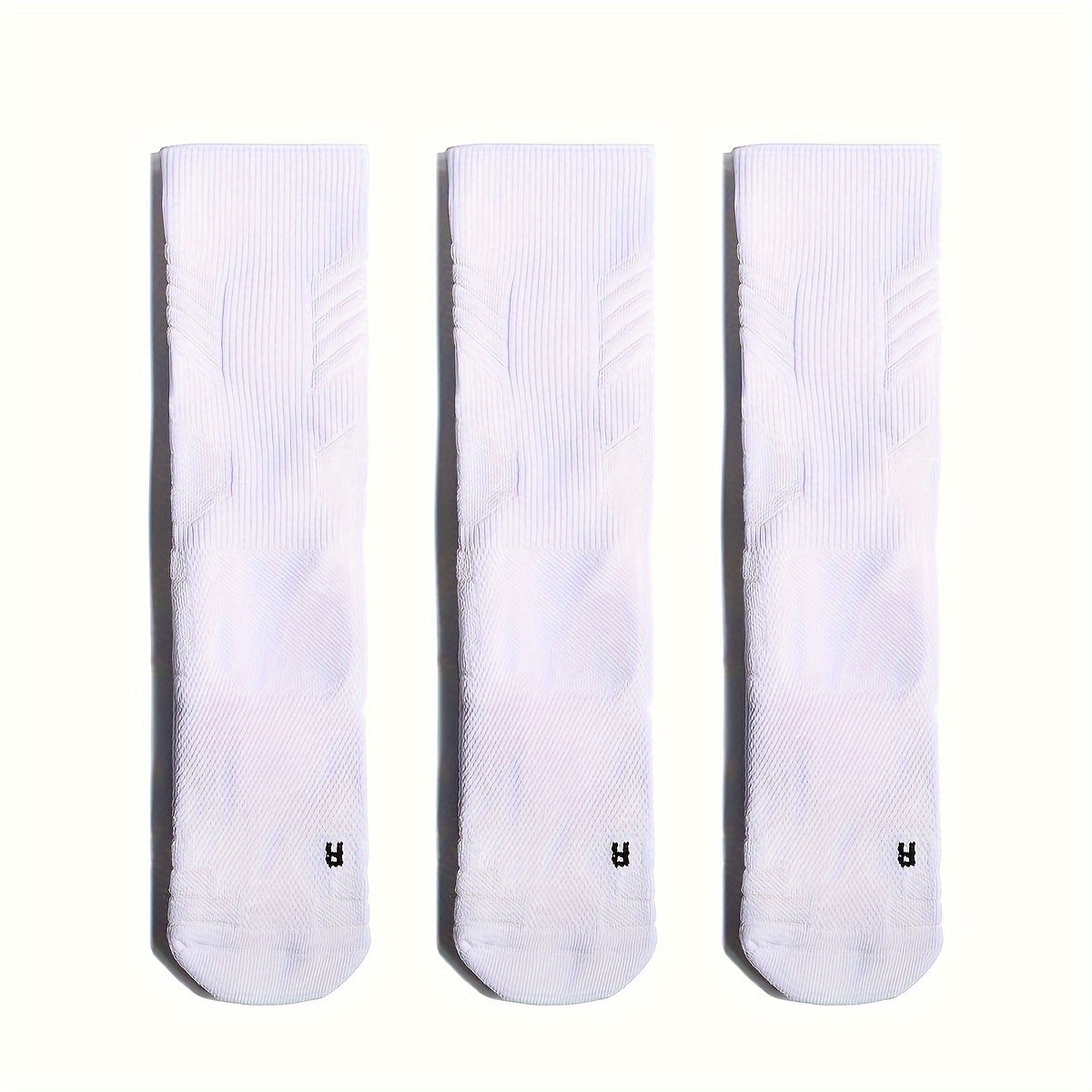 5 pairs of Wubenzhi men's basketball socks with cushioning performance