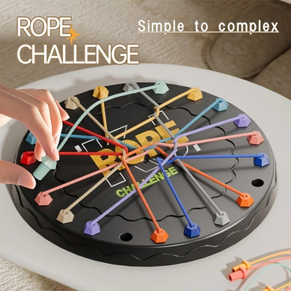 The Rope Untangling Challenge is a children's educational toy that boosts logical thinking and concentration. Perfect for parents and kids to play together, it makes a great gift for