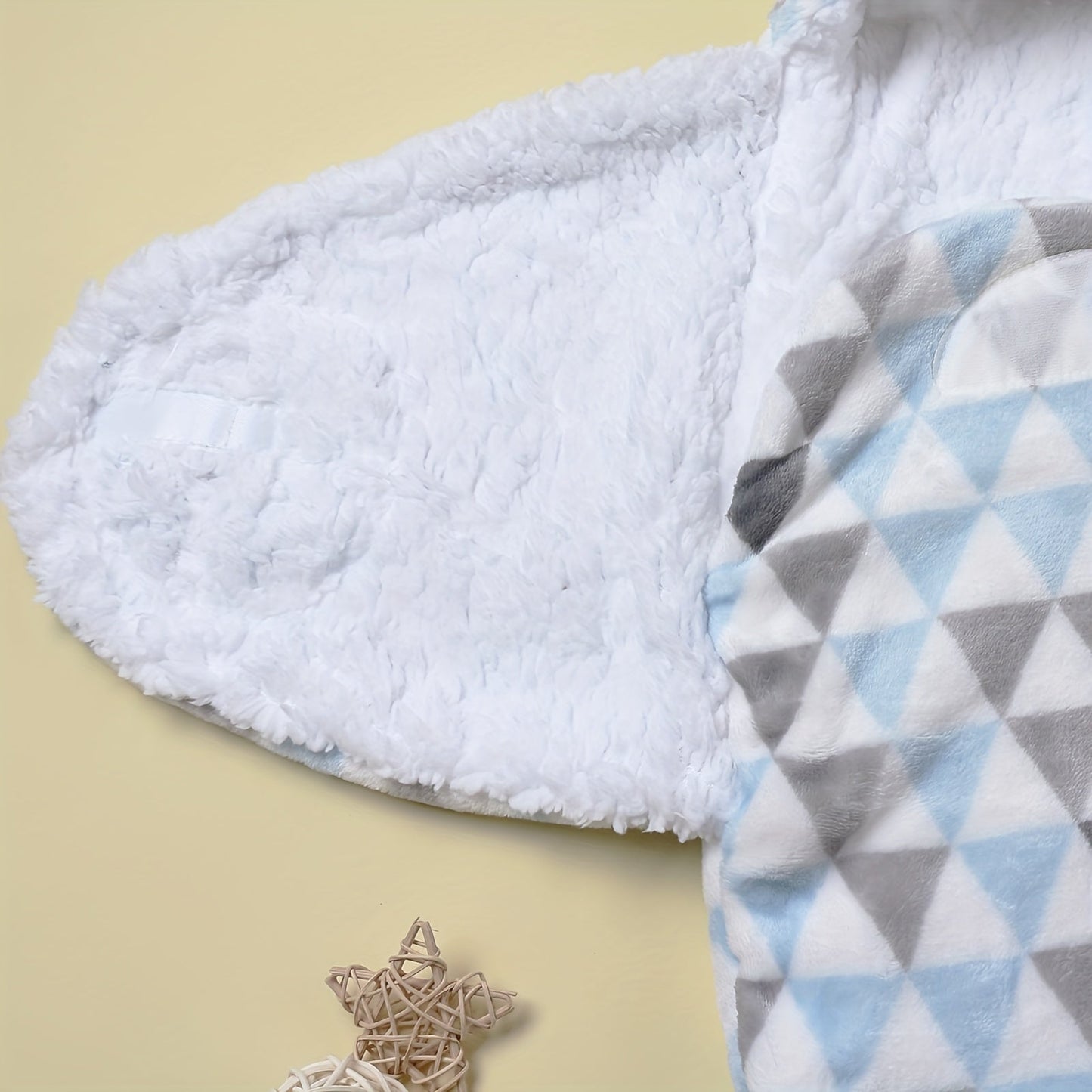 Newborn Flannel Thickened Soft Swaddling Blanket - 1 piece Baby Wrap