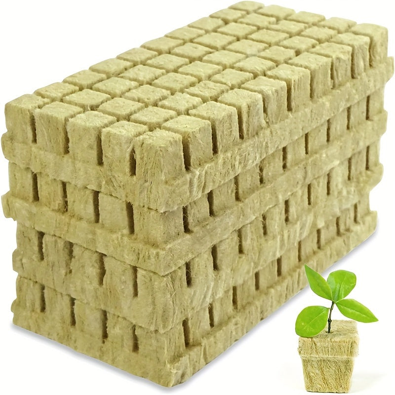 Planting cubes for agriculture, gardens, and fields with water storage functions for soilless cultivation and orderly plant planting, along with the making of planting tools.