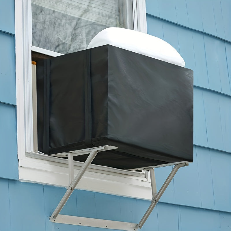 Window AC Cover: Offers Protection from Dust, Rain, Wind, and Snow while Providing Multi-Functional Use