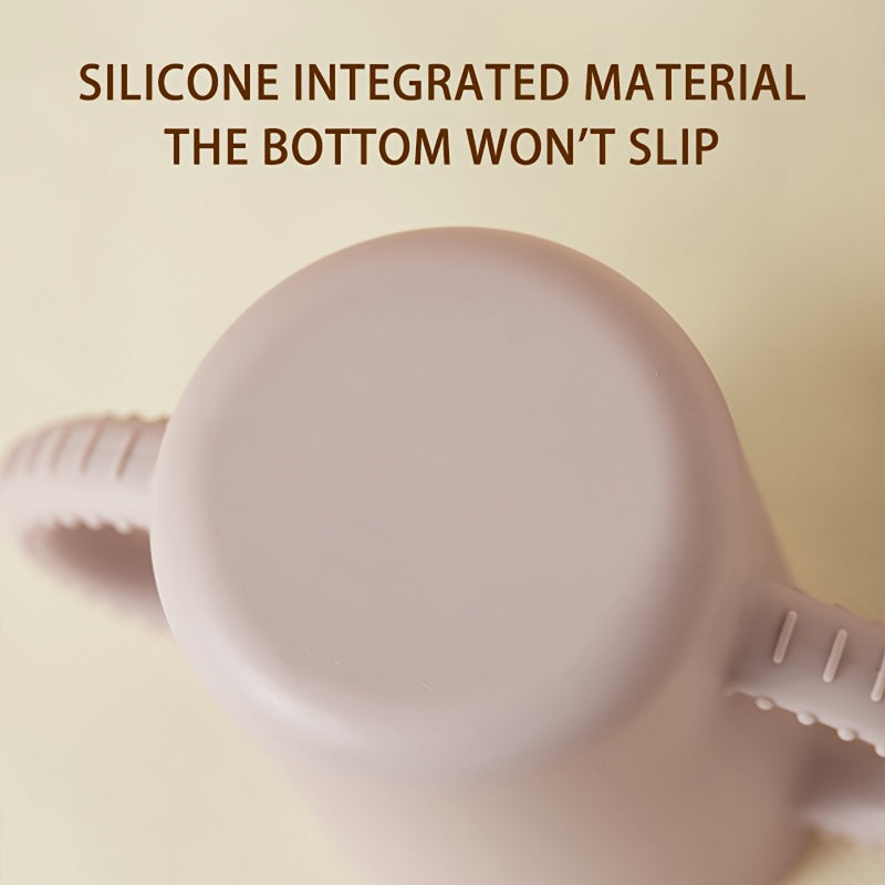 Sippy Cup for Toddlers: Silicone Material with Straw, BPA-Free, Durable, and Leak-Proof - Ideal for Children 0-3 Years Old