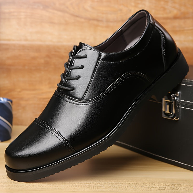 Men's Classic Oxford Shoes for weddings, business, parties, banquets, and office wear.