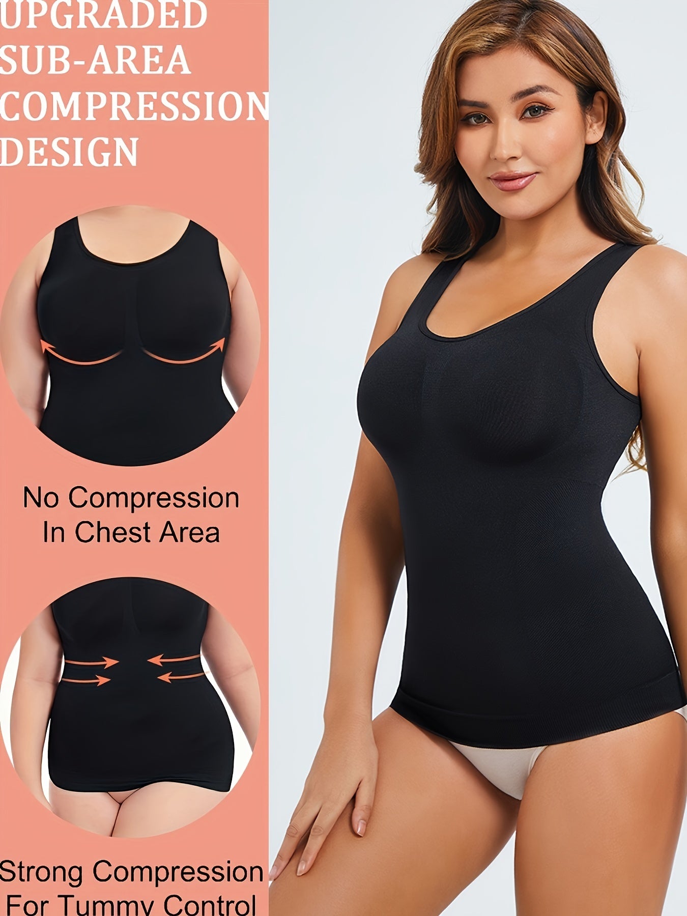 Shape your figure with tank tops, waist trainers, and shapewear for women.