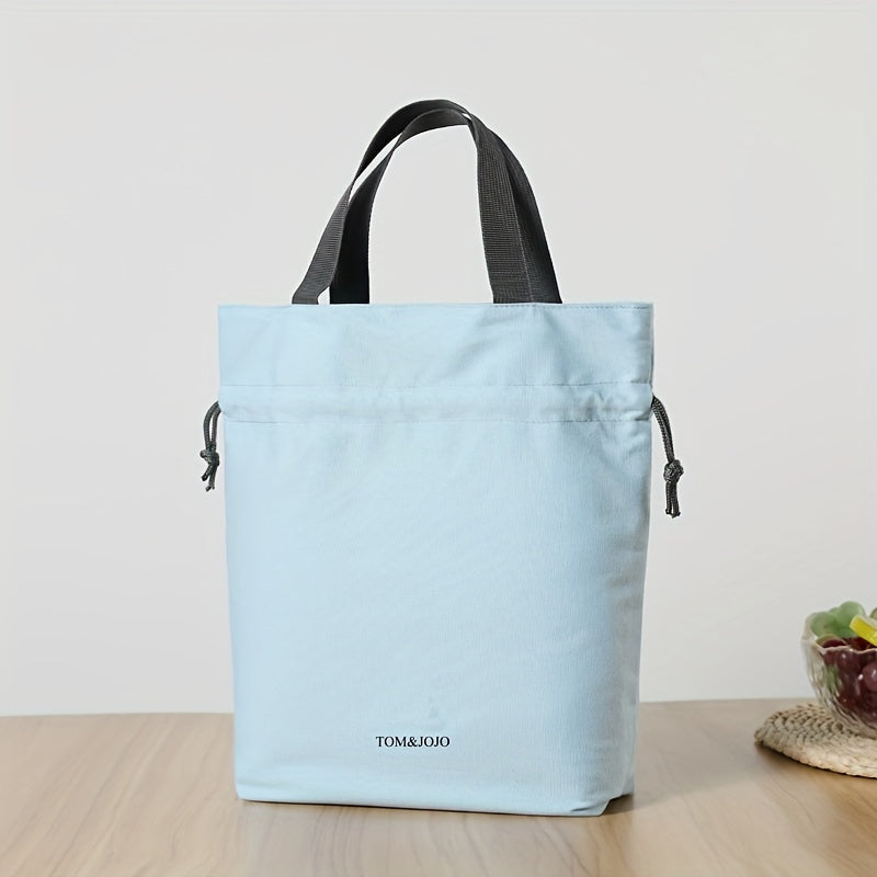 Keep your meals hot or cold on the go with this Rectangular Knitted Thermal Food Carrier Tote, perfect for work and outings. Easy to clean with a hand washable design.