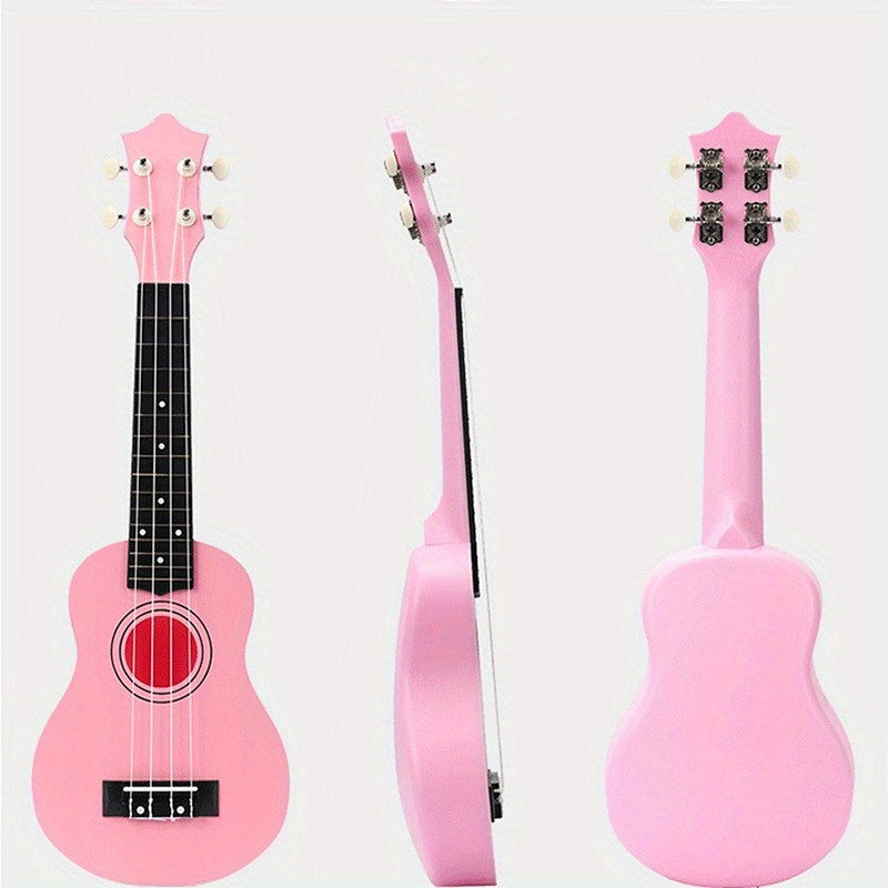 21-inch Soprano Ukulele for Women: Improved sound quality with curved backboard design!