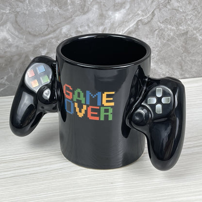 Colorful Game Controller Coffee Cup, ideal for gamers and collectors.