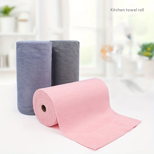 Set of 20 Microfiber Kitchen Towels, Highly Absorbent & Washable, Made of Polyester Material, Removes Stains & Grease Easily, Perfect for Household & Commercial Kitchens, Essential Cleaning Supplies