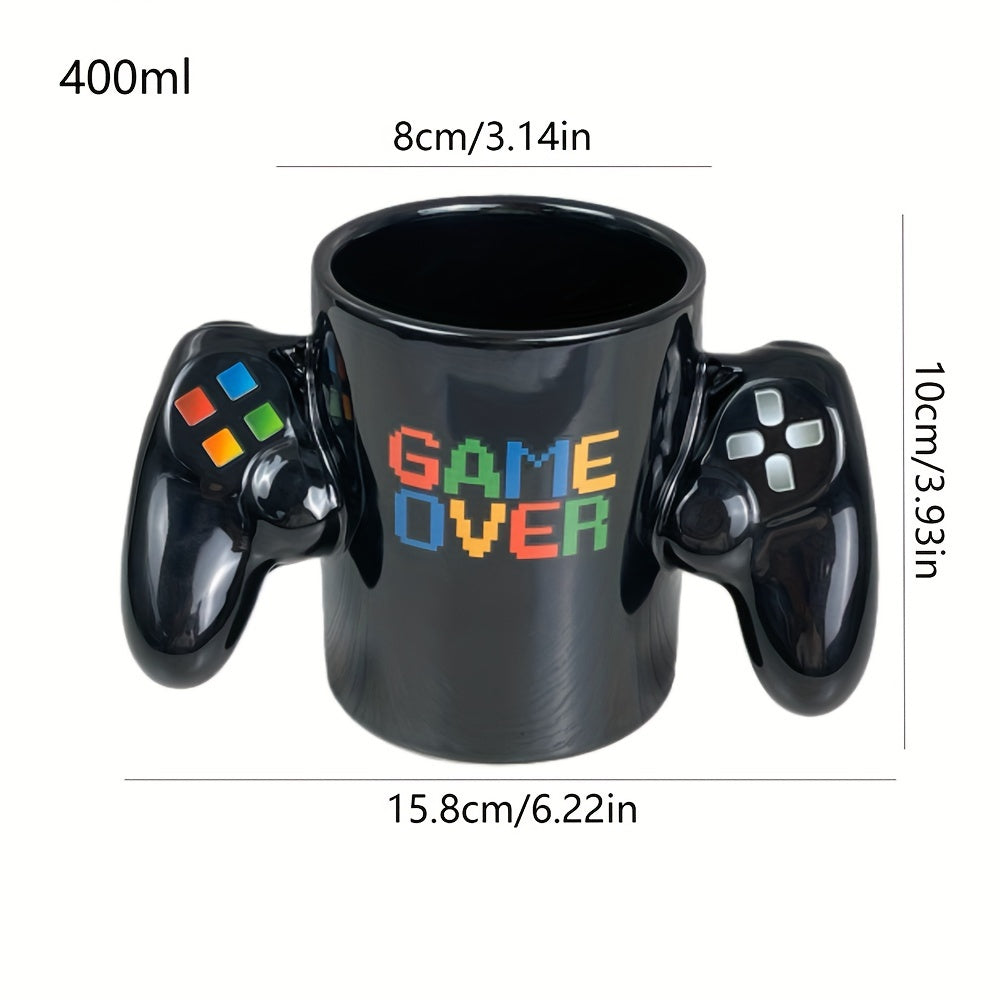 Colorful Game Controller Coffee Cup, ideal for gamers and collectors.