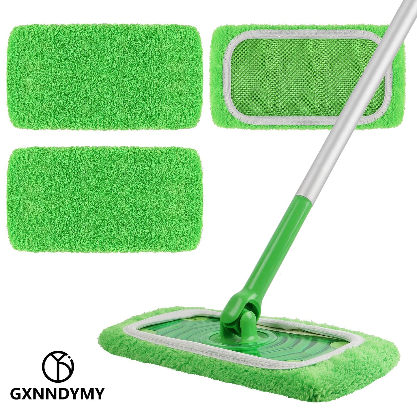 Washable Microfiber Mop Pads for Swiffer Sweeper Mops - Reusable and Versatile Mop Pads for Wet and Dry Cleaning - Ideal for All Floor Surfaces