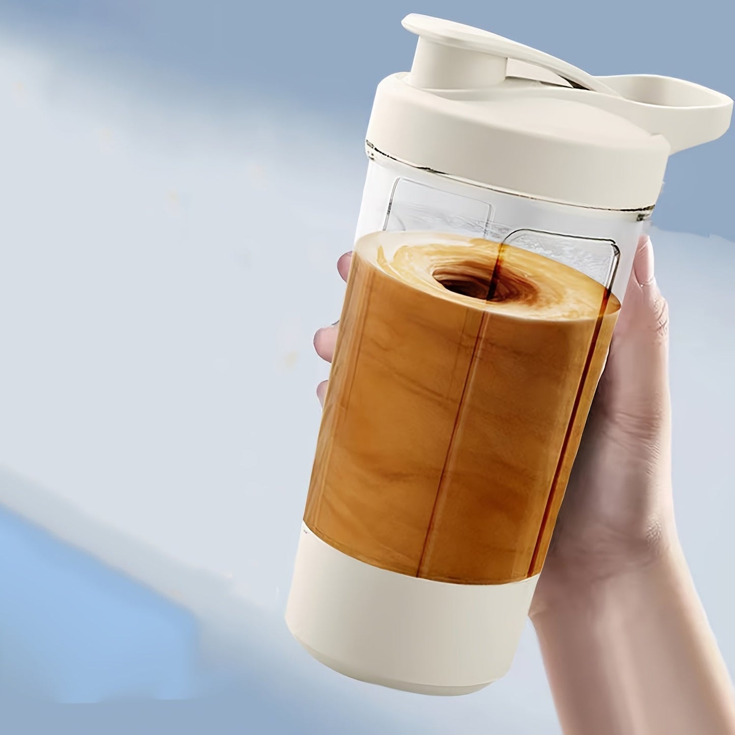 RZSYZH Automatic Mixing Cup is a portable electric water cup designed for convenience. It features a USB rechargeable 500mAh lithium battery, made of durable PC material, and has a capacity of under 1L. Perfect for mixing coffee, milk powder, protein