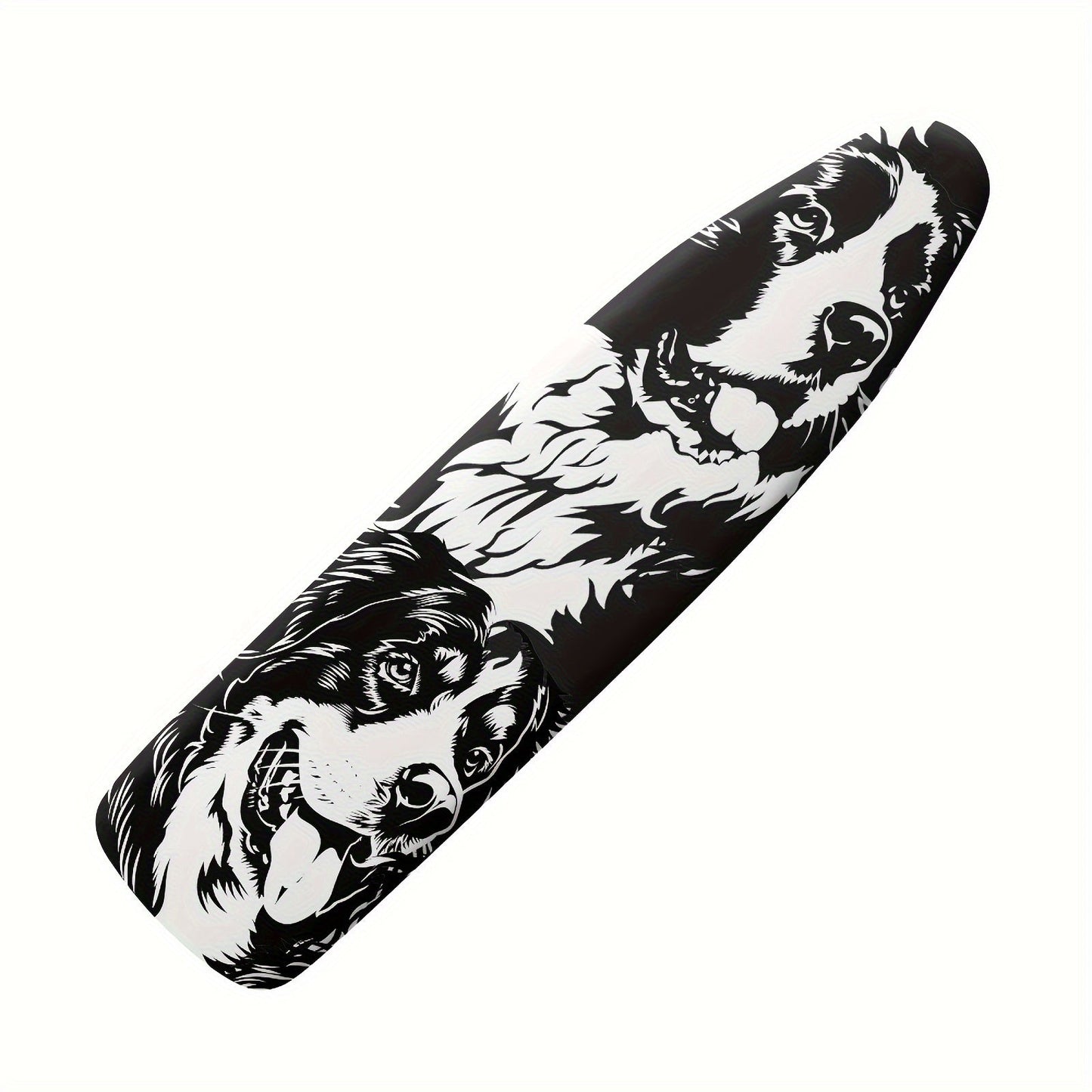 Iron your clothes with ease using the Bernese Mountain Dog Print Ironing Board Cover with Pad. This set includes 1 piece with an elastic edge for easy installation. No electricity needed, these non-electric essentials make ironing a breeze.