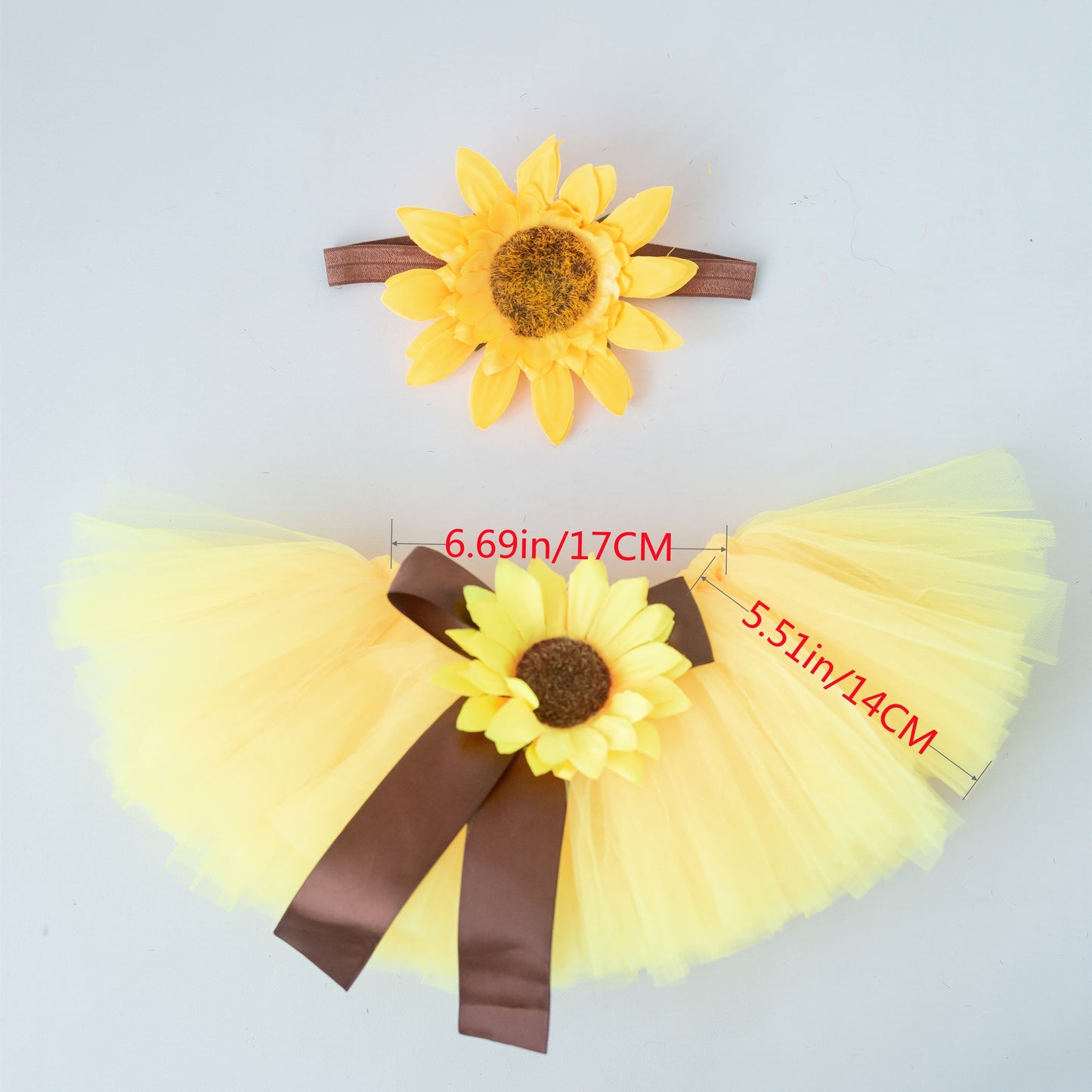 Stylish Skirt and Headband Set, Adorable Tutu Skirt with Flower Headband, Perfect for Photoshoots, Ideal for Christmas, Halloween, Thanksgiving, New Year's, or Valentine's Day Gifts.