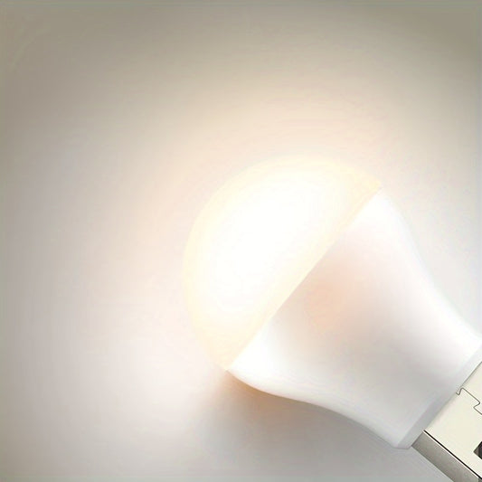 SmartMini USB night light provides warm white eye light and reading light. It is portable and can be used in the bedroom, kitchen, and living room.